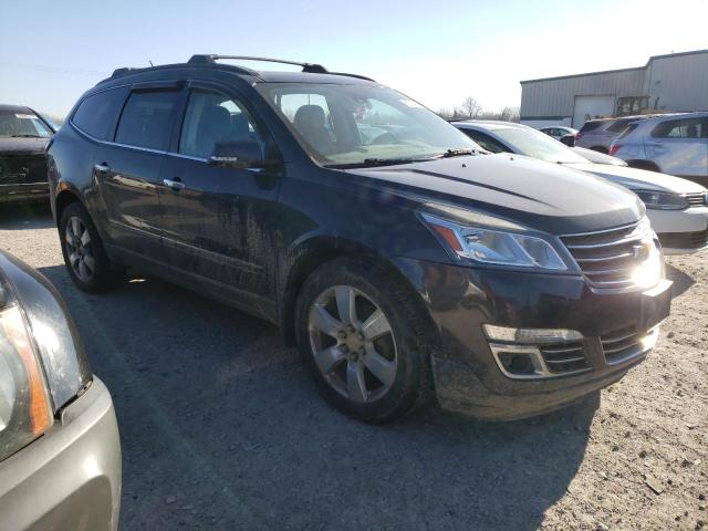 1GNKVJKD5EJ173733 - 2014 CHEVROLET TRAVERSE LTZ GRAY photo 4