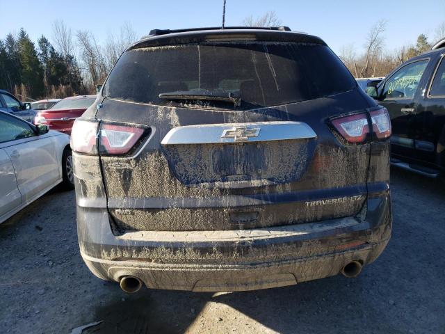 1GNKVJKD5EJ173733 - 2014 CHEVROLET TRAVERSE LTZ GRAY photo 6