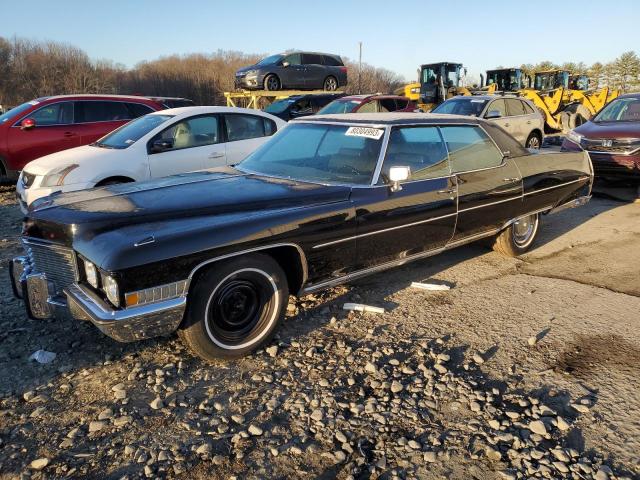 6D49R2E357899 - 1972 CADILLAC DEVILLE BLACK photo 1