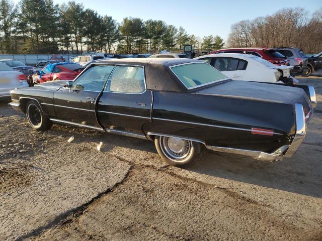 6D49R2E357899 - 1972 CADILLAC DEVILLE BLACK photo 2