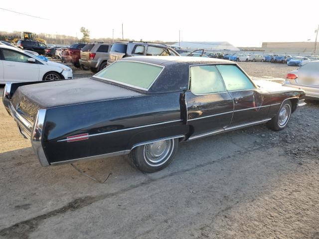 6D49R2E357899 - 1972 CADILLAC DEVILLE BLACK photo 3