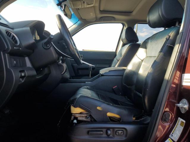 5FNYF4H5XCB080695 - 2012 HONDA PILOT EXL ბურგუნდია ფოტო 7