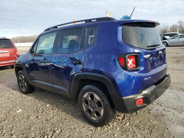 ZACCJBAB1HPE67455 - 2017 JEEP RENEGADE SPORT BLUE photo 2