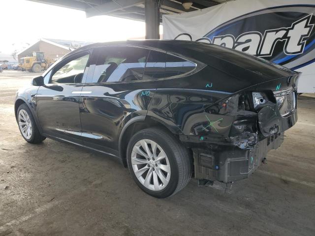 5YJXCBE24JF113609 - 2018 TESLA MODEL X Czarny zdjęcie 2