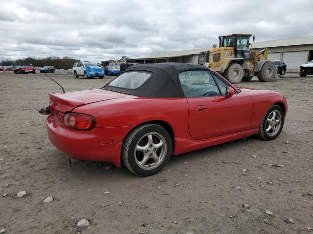 JM1NB353X20229504 - 2002 MAZDA MX-5 MIATA BASE RED photo 3