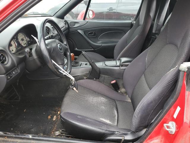 JM1NB353X20229504 - 2002 MAZDA MX-5 MIATA BASE RED photo 7