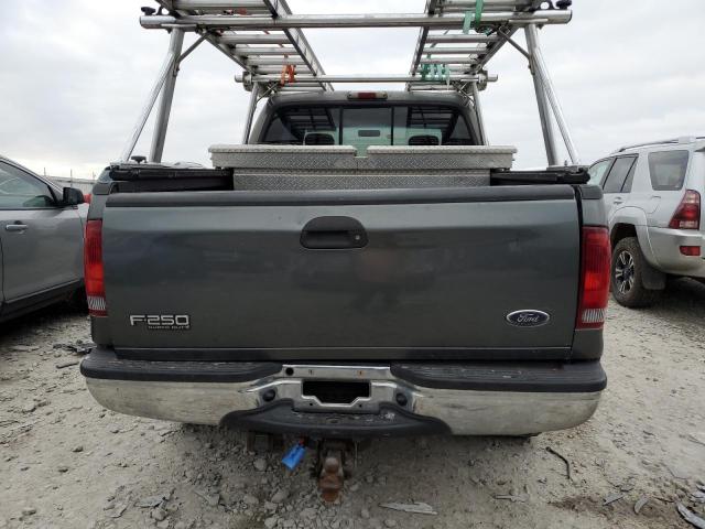 1FTNX21LX2EC29118 - 2002 FORD F250 SUPER DUTY GRAY photo 6