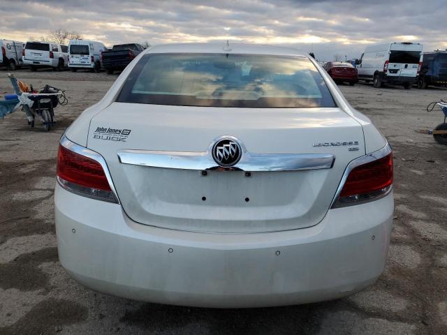 1G4GC5GG4AF186139 - 2010 BUICK LACROSSE CXL WHITE photo 6