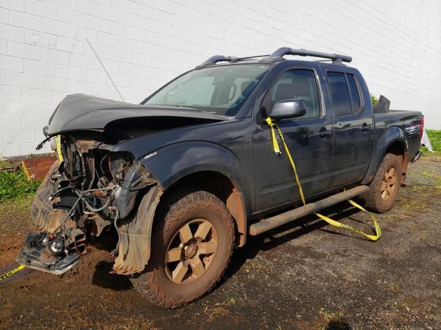 1N6AD0EVXCC417221 - 2012 NISSAN FRONTIER S GRAY photo 1