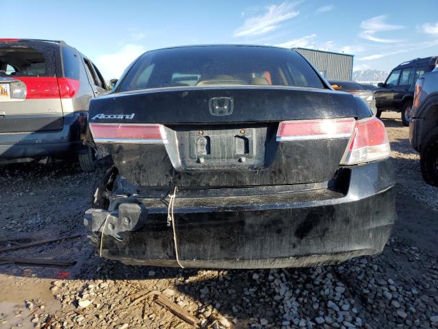 1HGCP2F3XBA094389 - 2011 HONDA ACCORD LX BLACK photo 6