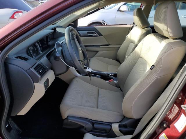 1HGCR2F35EA035104 - 2014 HONDA ACCORD LX BURGUNDY photo 7