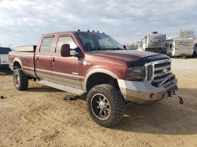 1FTWW31P05EB42364 - 2005 FORD F350 SRW SUPER DUTY BROWN photo 4