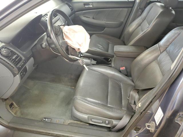 1HGCM66587A090561 - 2007 HONDA ACCORD EX BLUE photo 7