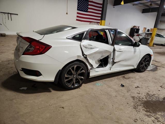 2HGFC2F86LH577157 - 2020 HONDA CIVIC SPORT თეთრი ფოტო 3