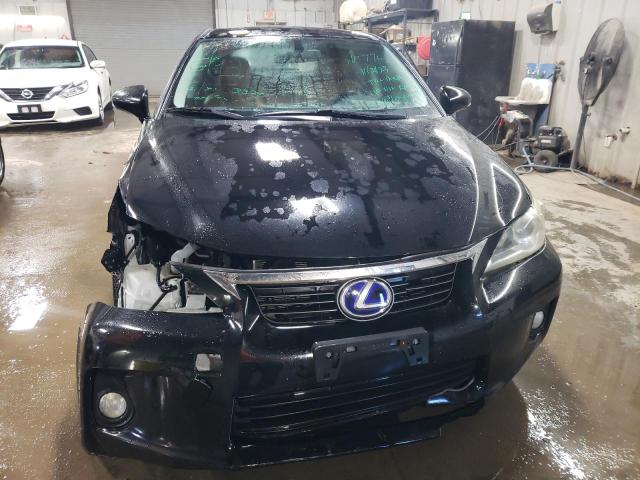 JTHKD5BHXB2025801 - 2011 LEXUS CT 200 BLACK photo 5