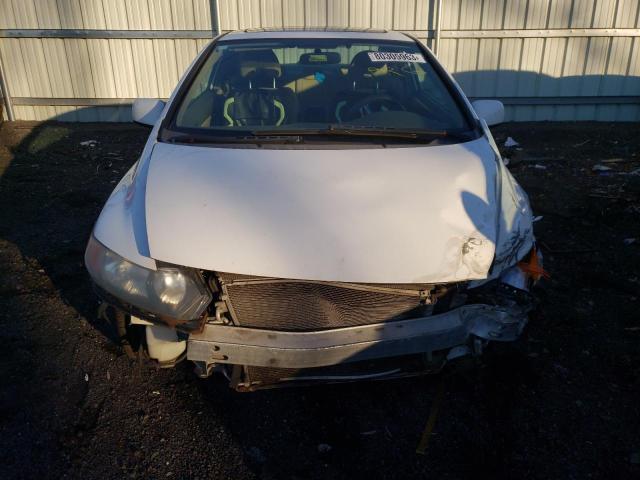 2HGFG12808H511876 - 2008 HONDA CIVIC EX WHITE photo 5