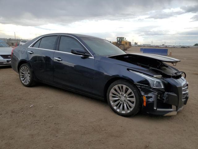 1G6AX5S35F0132462 - 2015 CADILLAC CTS LUXURY COLLECTION BLUE photo 4