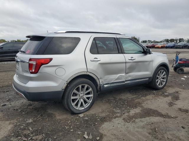 1FM5K8F82HGC69076 - 2017 FORD EXPLORER LIMITED Gümüş fotoğraf 3