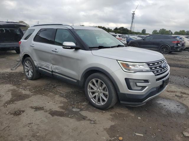1FM5K8F82HGC69076 - 2017 FORD EXPLORER LIMITED Gümüş fotoğraf 4