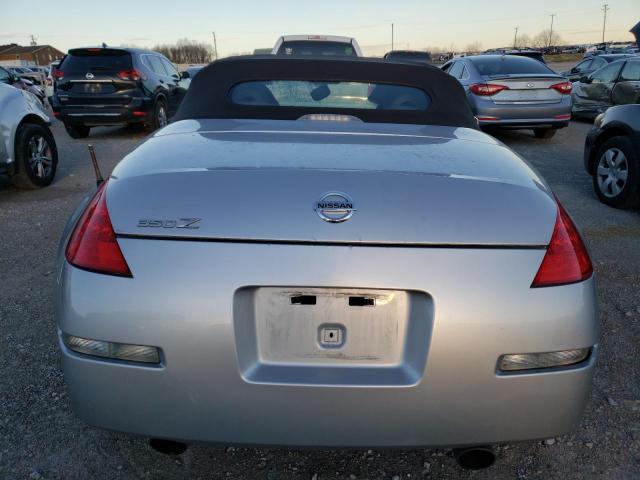 JN1BZ36A97M651570 - 2007 NISSAN 350Z ROADSTER SILVER photo 6