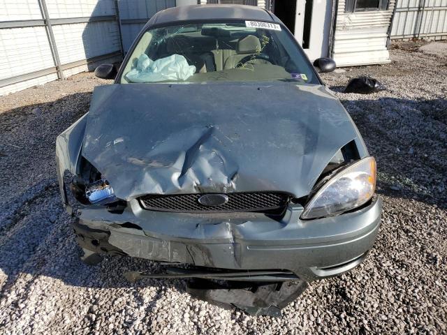 1FAFP53U75A292318 - 2005 FORD TAURUS SE BLUE photo 5