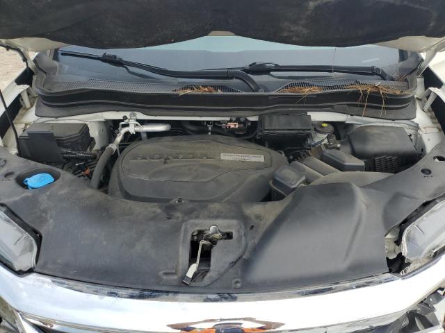 5FNYF6H56KB071910 - 2019 HONDA PILOT EXL WHITE photo 12