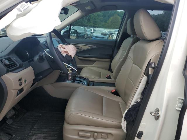 5FNYF6H56KB071910 - 2019 HONDA PILOT EXL WHITE photo 7