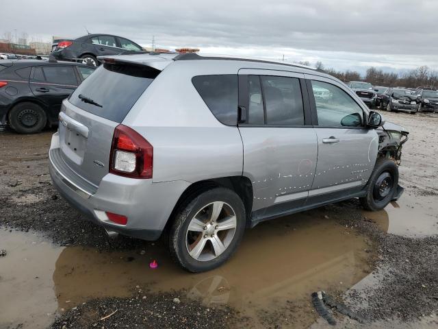 1C4NJDEB3HD178414 - 2017 JEEP COMPASS LATITUDE SILVER photo 3