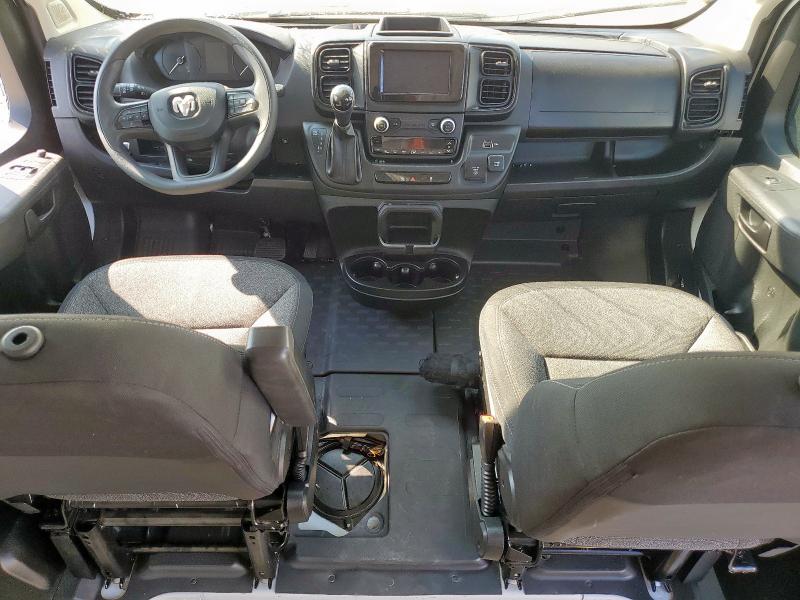 3C6LRVDG6RE130223 - 2024 RAM PROMASTER 2500 HIGH Ақ фото 8