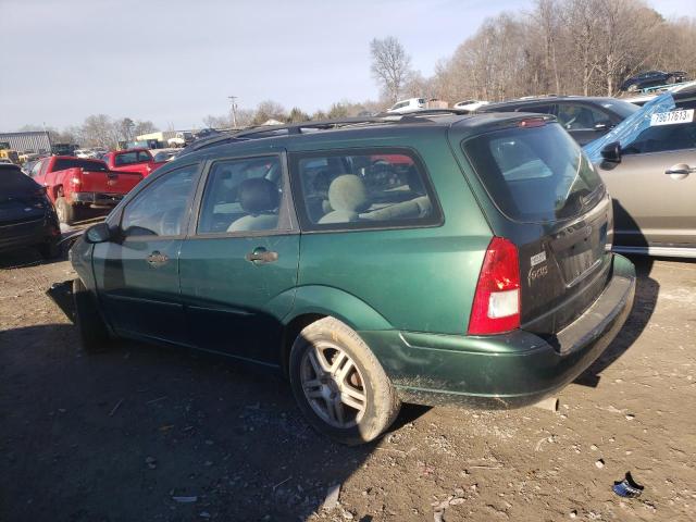 1FAHP36361W159367 - 2001 FORD FOCUS SE GREEN photo 2