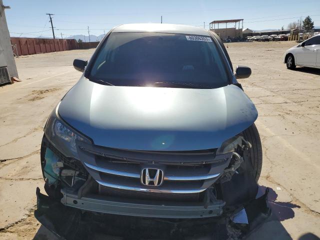 2HKRM3H31EH505258 - 2014 HONDA CR-V LX GREEN photo 5