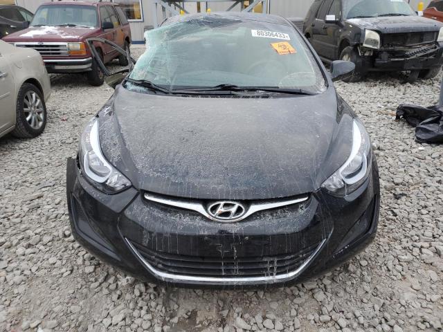 KMHDH4AE5EU143887 - 2014 HYUNDAI ELANTRA SE BLACK photo 5