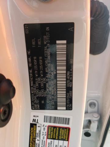 5TDGZRAH5MS053986 - 2021 TOYOTA HIGHLANDER XLE WHITE photo 14