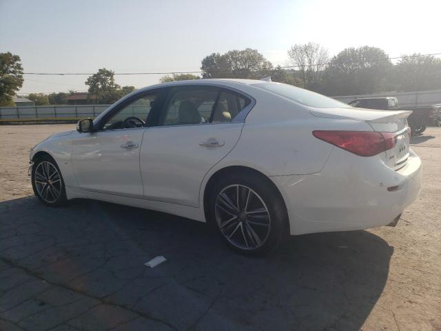JN1BV7AR0FM406655 - 2015 INFINITI Q50 BASE WHITE photo 2
