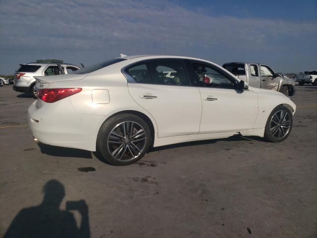 JN1BV7AR0FM406655 - 2015 INFINITI Q50 BASE WHITE photo 3