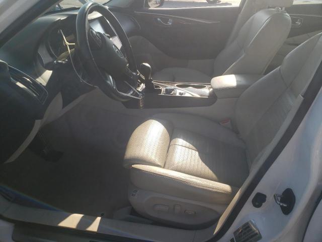 JN1BV7AR0FM406655 - 2015 INFINITI Q50 BASE WHITE photo 7