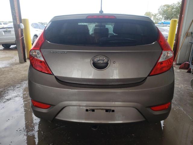 KMHCT5AE5CU022158 - 2012 HYUNDAI ACCENT GLS BROWN photo 6