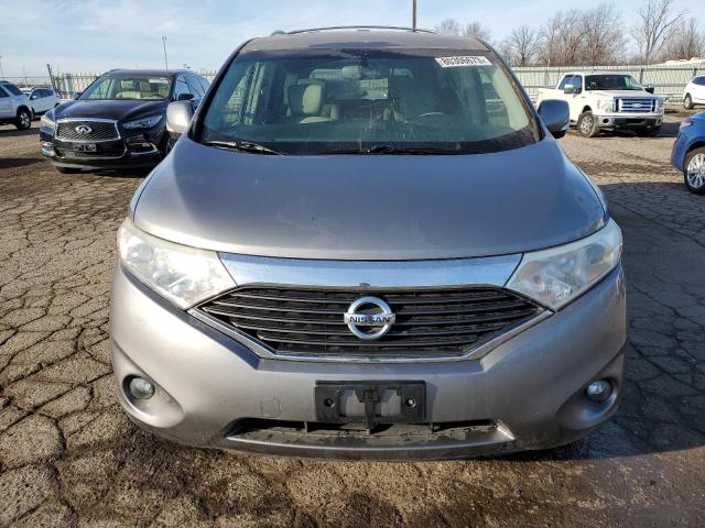 JN8AE2KP2D9060394 - 2013 NISSAN QUEST S GRAY photo 5