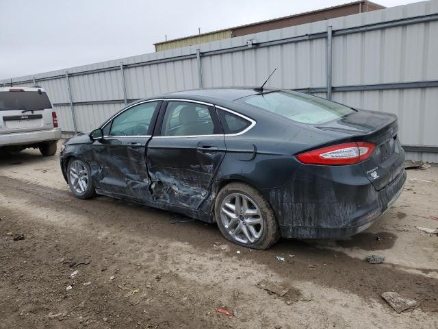 3FA6P0HD1FR164854 - 2015 FORD FUSION SE GREEN photo 2