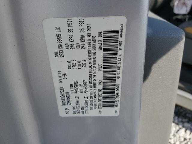 1D7HA16K87J521346 - 2007 DODGE RAM 1500 ST SILVER photo 12