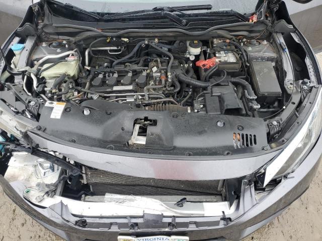 JHMFC1F76JX013872 - 2018 HONDA CIVIC EXL Gris foto 11