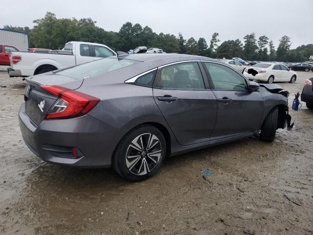 JHMFC1F76JX013872 - 2018 HONDA CIVIC EXL Gris foto 3