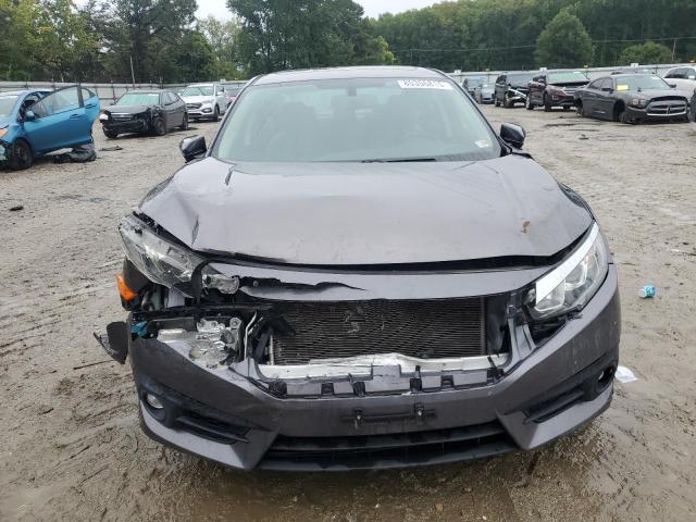 JHMFC1F76JX013872 - 2018 HONDA CIVIC EXL Gris foto 5