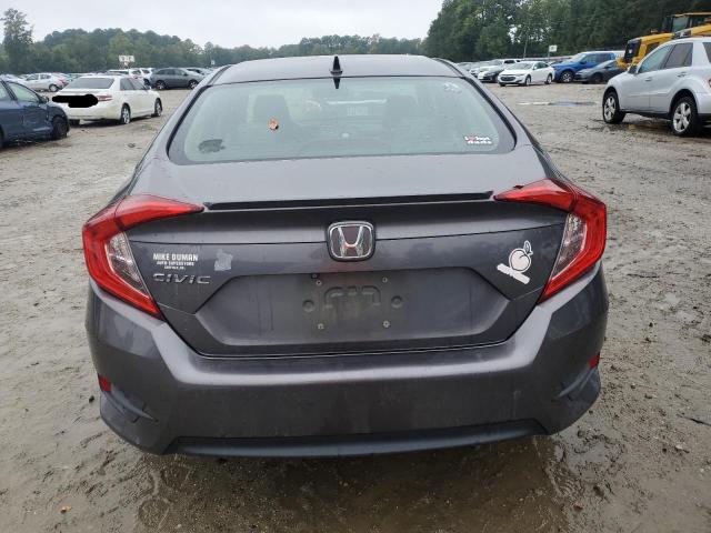 JHMFC1F76JX013872 - 2018 HONDA CIVIC EXL Gris foto 6