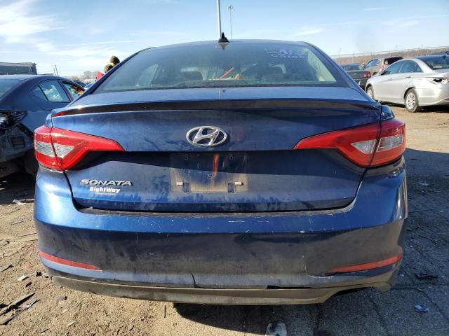 5NPE24AF6HH515836 - 2017 HYUNDAI SONATA SE BLUE photo 6