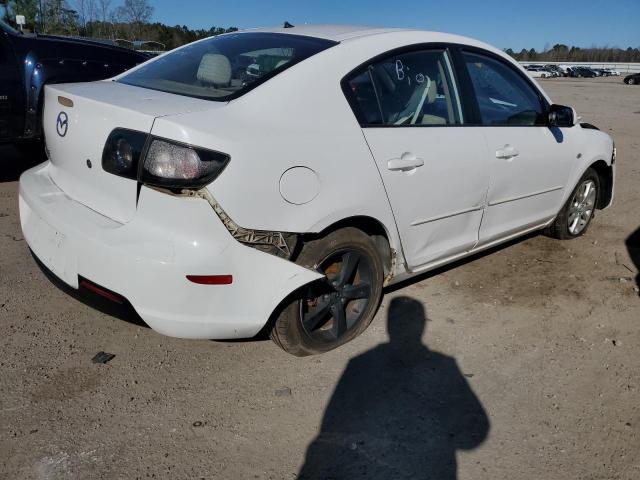 JM1BK12F071736001 - 2007 MAZDA 3 I WHITE photo 3