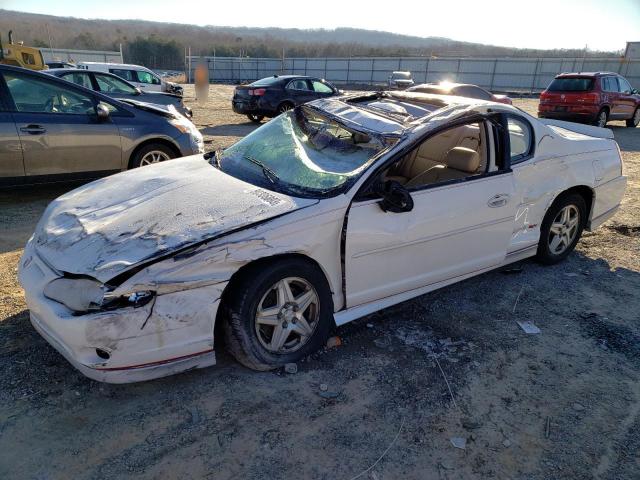 2G1WX12K639372715 - 2003 CHEVROLET MONTE CARL SS WHITE photo 1