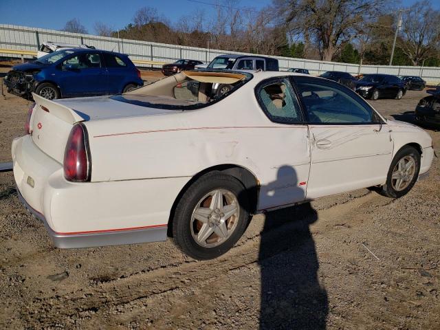 2G1WX12K639372715 - 2003 CHEVROLET MONTE CARL SS WHITE photo 3