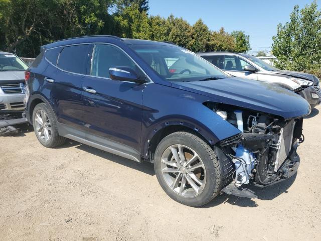 5XYZUDLA4HG405968 - 2017 HYUNDAI SANTA FE S Կապույտ լուսանկար 4