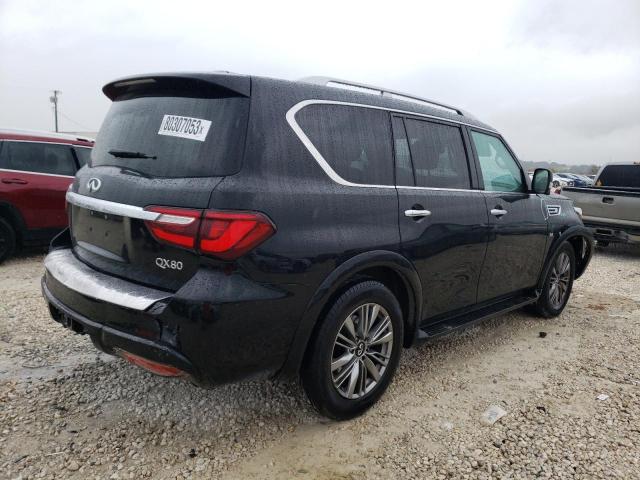 JN8AZ2NF1L9704330 - 2020 INFINITI QX80 LUXE BLACK photo 3